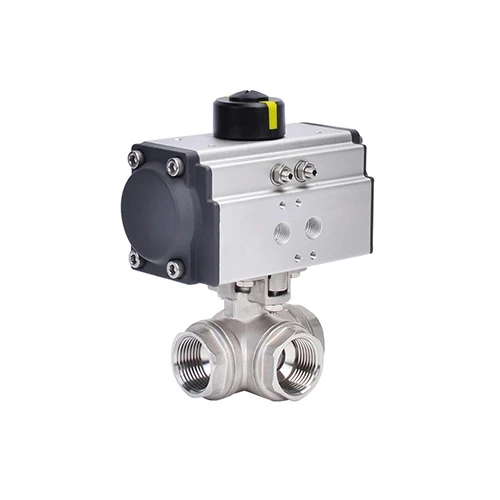 Pneumatic Threaded Ball Valve