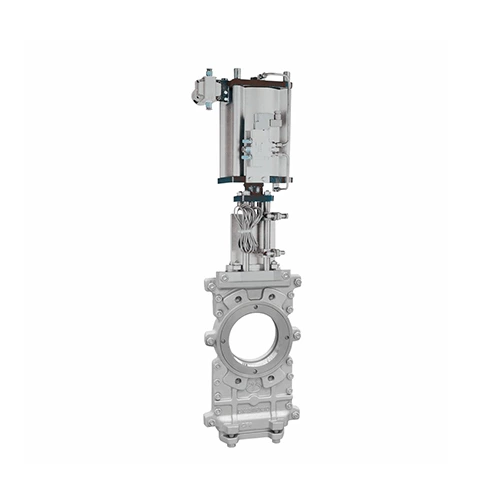 Pneumatic Through Conduit Knife Gate Valve